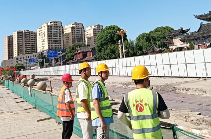 南昌市政建设各在建项目开展安全隐患大排查