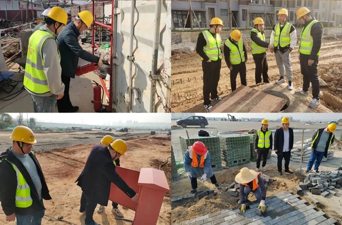 南昌市政建设集团各在建工程项目开展安全生产大检查