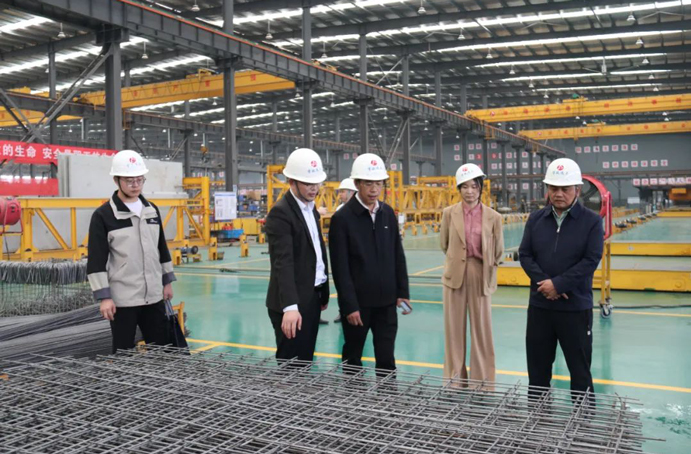南昌市住房和城乡建设局副局长薛凯喜到市政远大公司调研装配式建筑