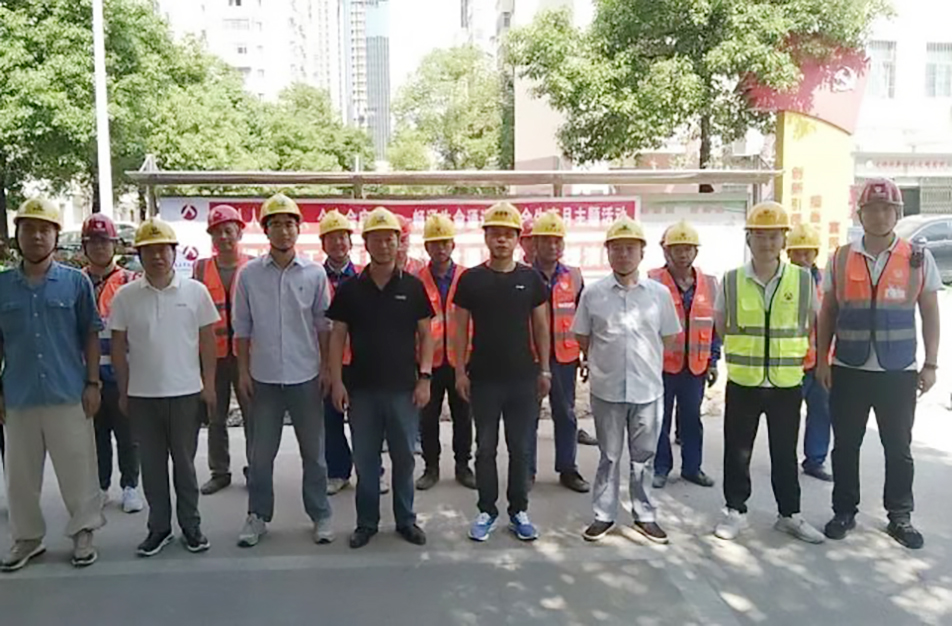 南昌市政建设集团滨江小区燃气项目开展管道泄漏应急演练