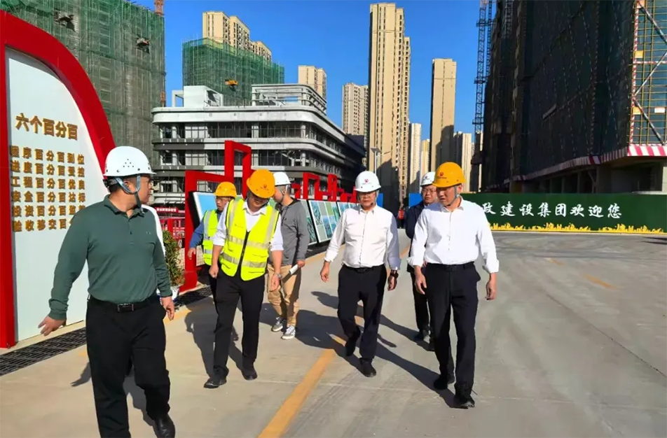 南昌市政建设集团有限公司新建区人民医院二部及疾控中心项目调研