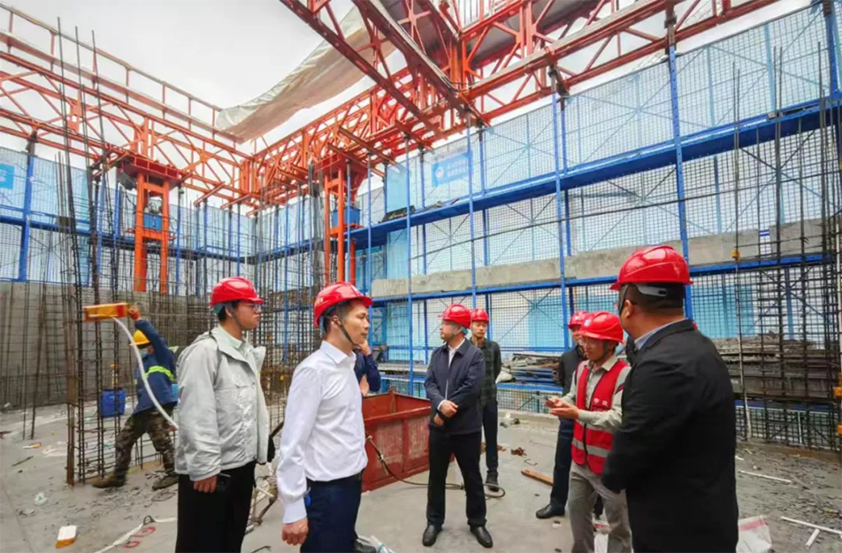 南昌市政建设集团有限公司开展江西金控数字金融创新产业园项目观摩现场会