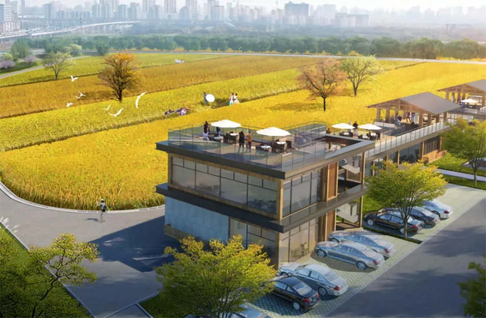 南昌市政建设集团有限公司承建南昌市西湖区九洲公园稻香园及植物园建设项目破土动工