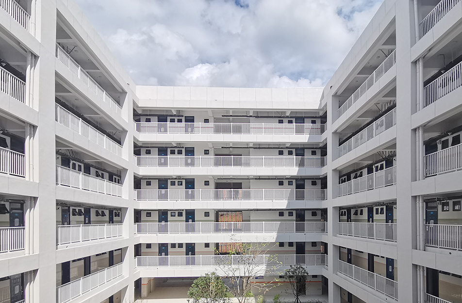 赣州稀金科创城职校项目迎首批新生 装配式建筑打造绿色教育工程