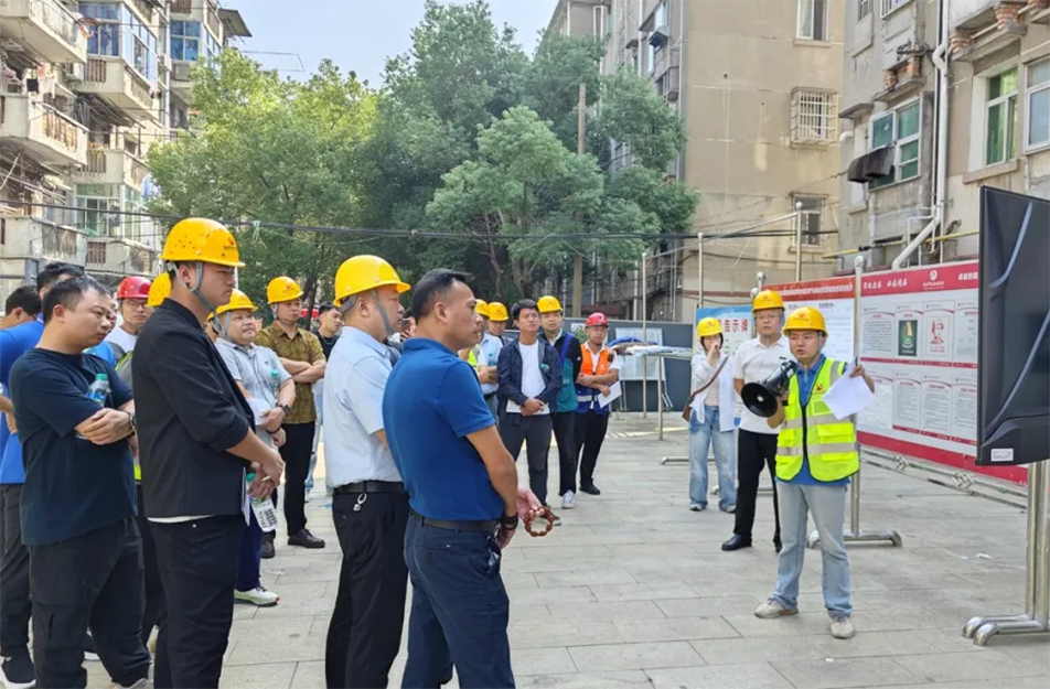 南昌市政建设集团多措并举筑牢燃气改造项目质量安全防线 南昌市政建设集团多措并举筑牢燃气改造项目质量安全防线